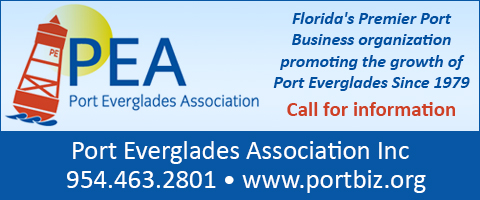 Gold and Silver banner example — Port Everglades Association